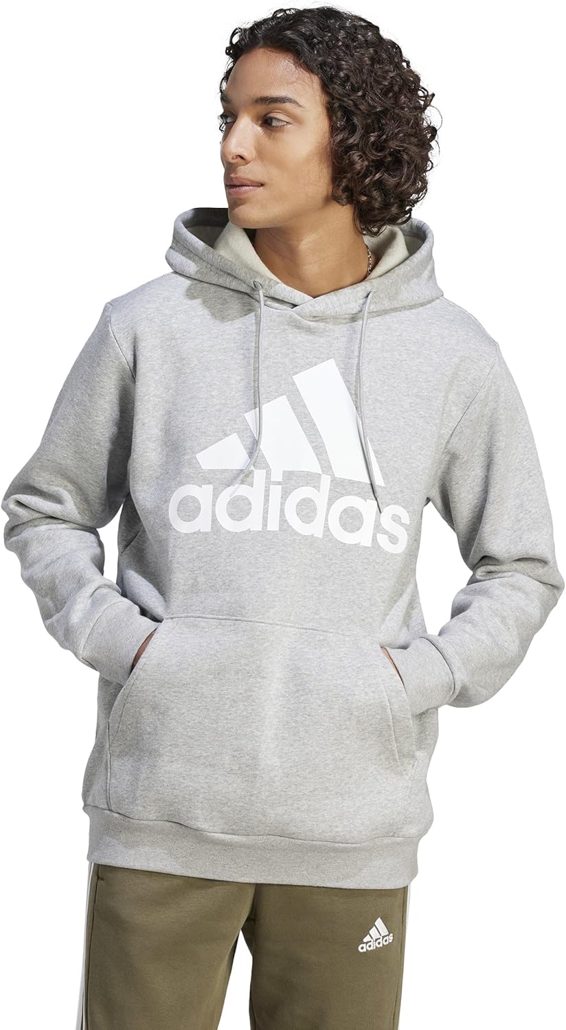 adidas Essentials Mens Big Logo Hoodie 3XL - Image 2