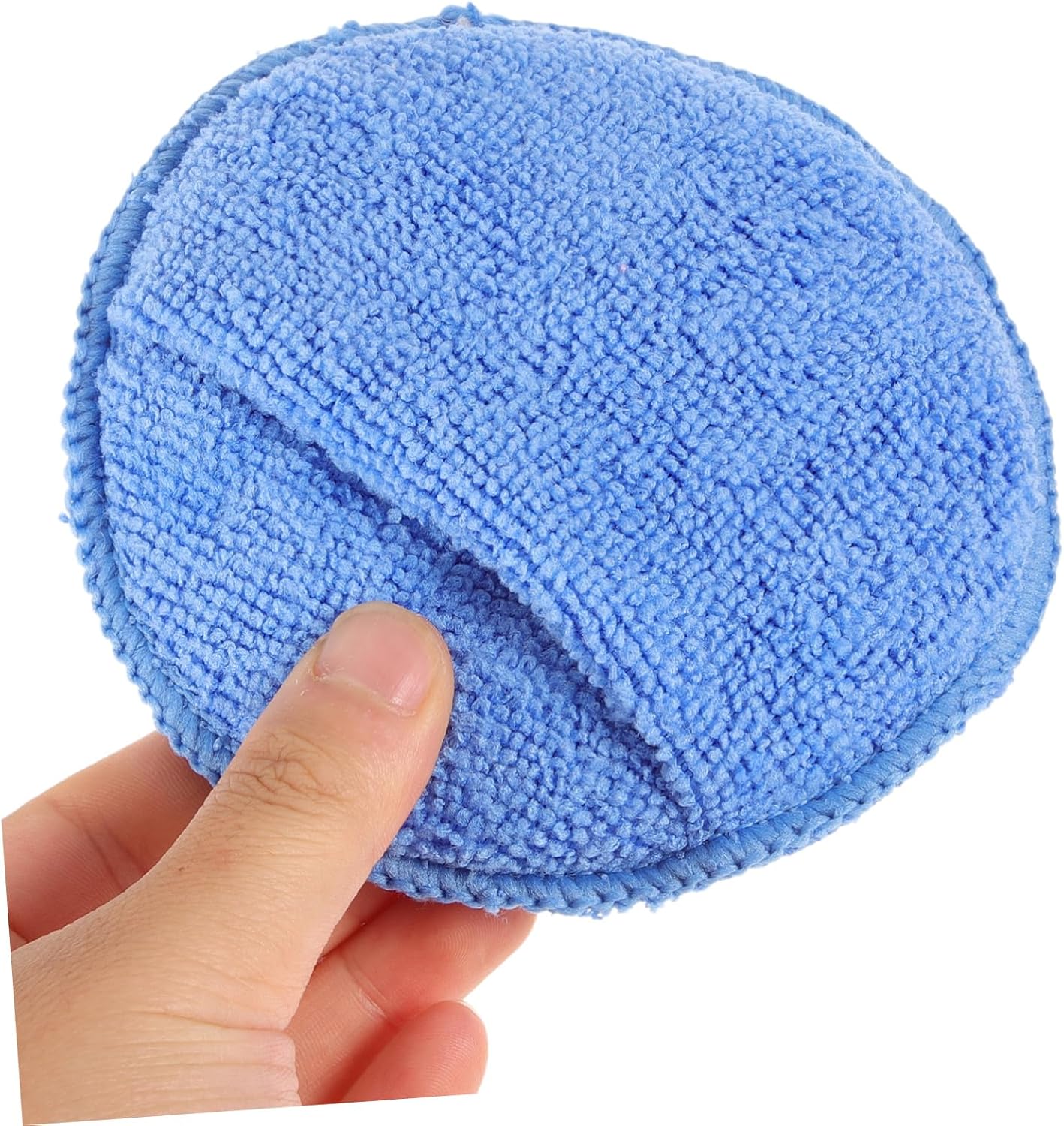 PRETYZOOM 10Pcs Car Wax Applicator Sponge Pads Microfiber Cleaning Tool for Auto Detailing Versatile Washing and Waxing Sponges Durable and Absorbent Applicator for Car Care