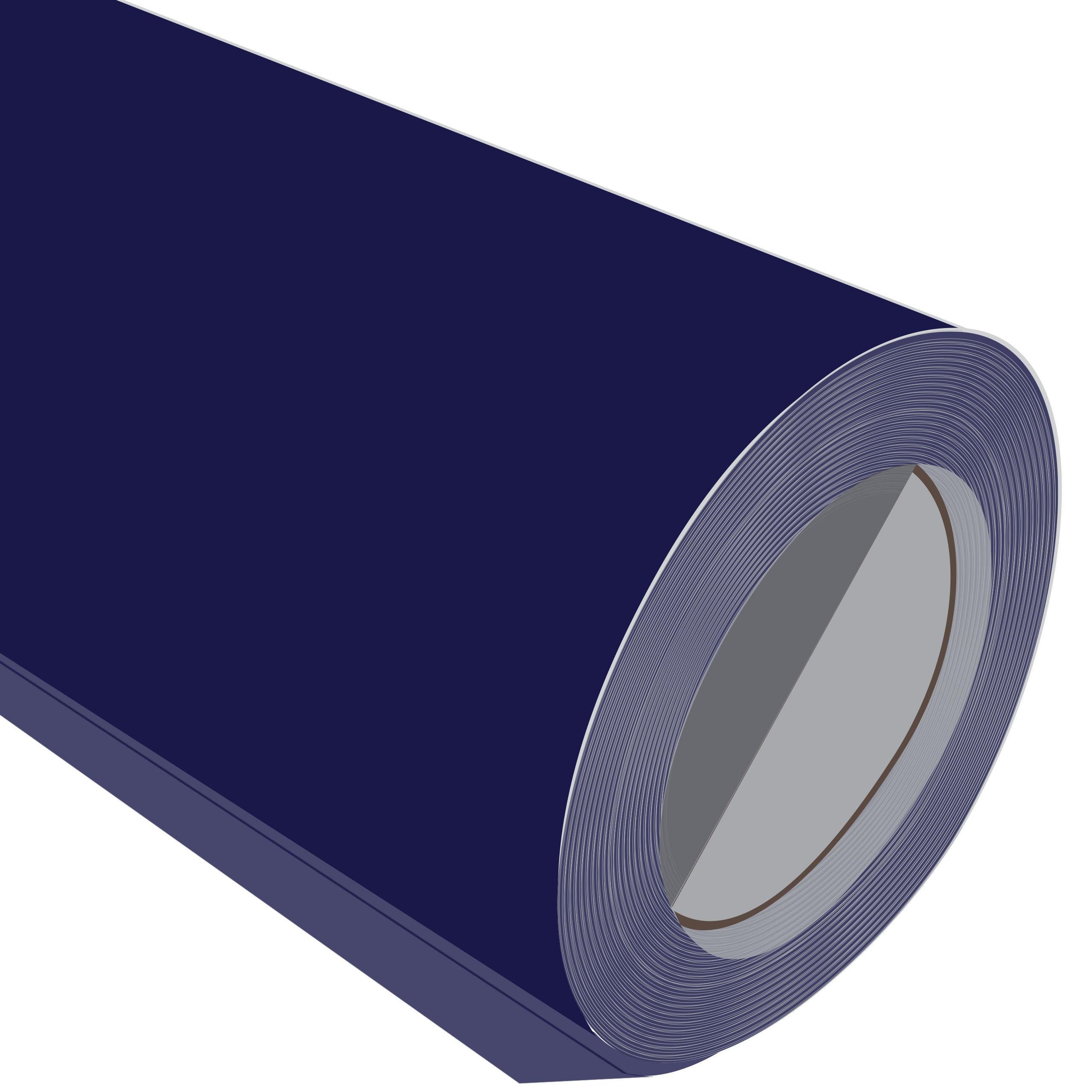 JCM Graphics - Rollo de vinilo para ropa, 500 mm, 10 m, color azul marino