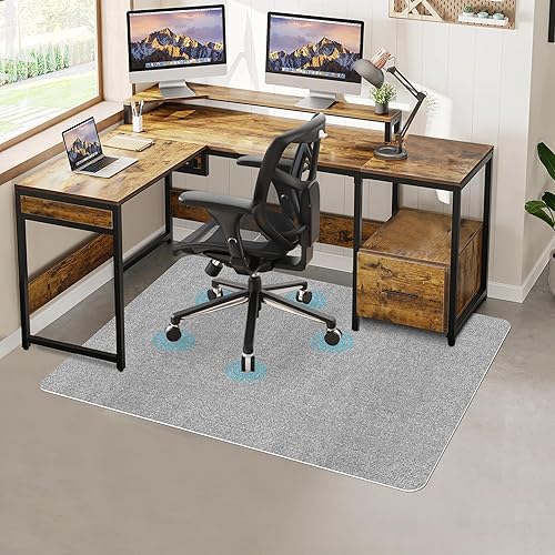 Tapete para silla de oficina para suelo de madera dura, tapete para silla de escritorio para alfombra, tapete para silla de juegos de computadora,