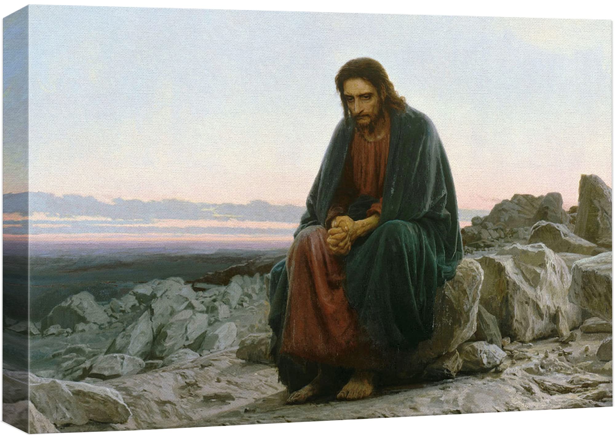 Amazon.com: wall26 Canvas Print Wall Art Jesus Christ in The