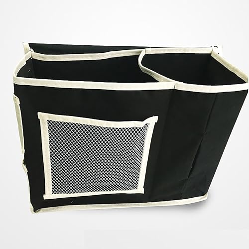 Miniatura 2 de Organizador de almacenamiento Oxford 600D para colgar en la mesita de noche, 32 x 14 x 25 pulgadas, organizador de almacenamiento de mesa, anteojos