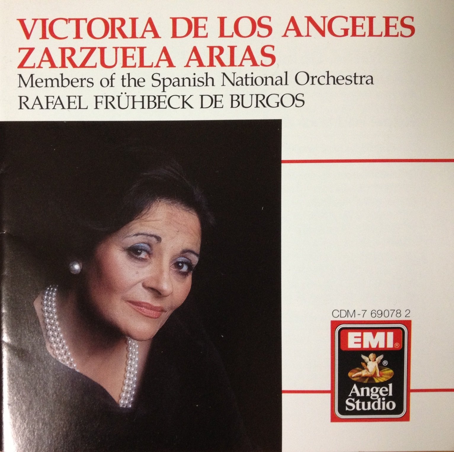 Zarzuela Arias [Audio CD] De Los Angeles, Victoria