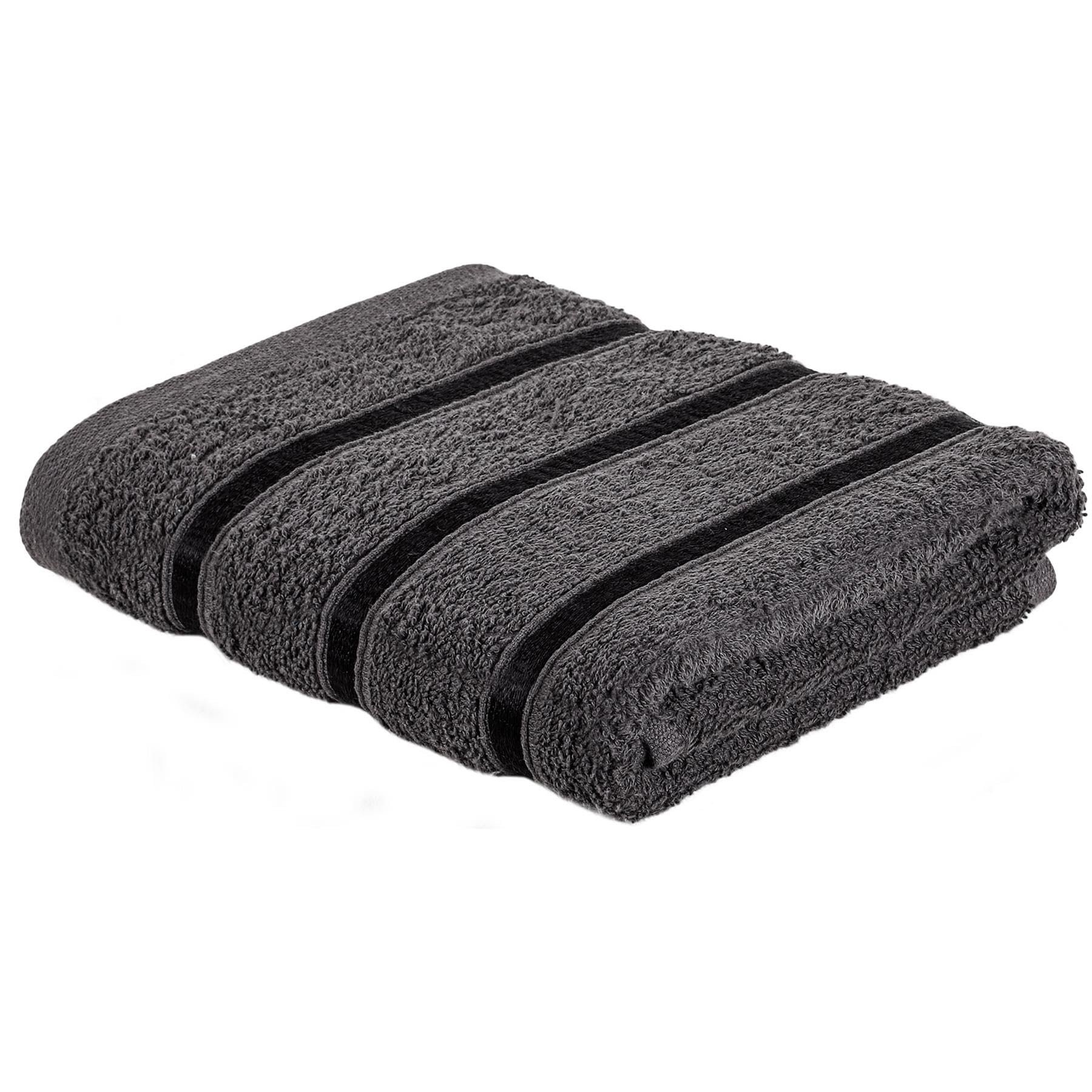A2Z Luxurious 100% Cotton Black Face Towel 500 GSM 30x30 cm โ image 1