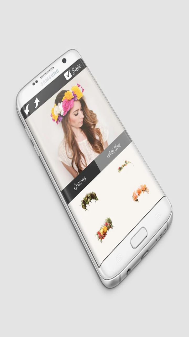 Flower Crown Photo Editor App on Amazon Appstore