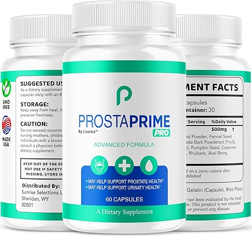 Miniatura 8 de ProstaPrime Pro Cápsulas - ProstaPrime Pro oficial para hombres píldoras suplemento de apoyo, fórmula avanzada natural premium salud y bienestar,
