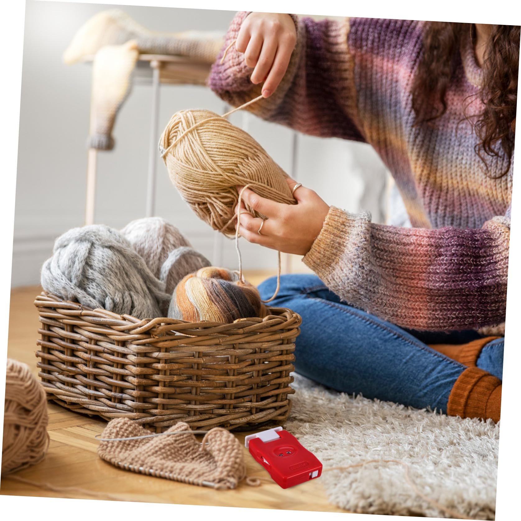 NUOBESTY 10stücke Strickzähler Für Häkeln Und Stricken Digitaler Reihenzähler Aus Robustem Kompakt Leicht Und Einfach Zu Bedienen Für Kreative Handarbeiten