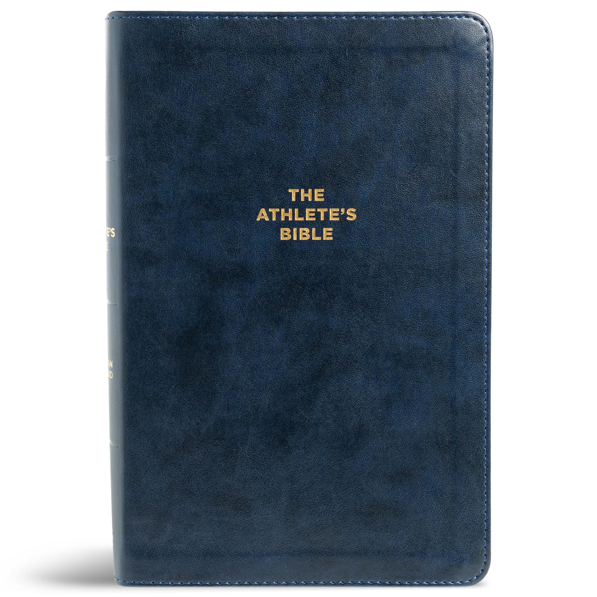 CSB Athlete's Bible, Revised and Updated, Optimal Type, Navy LeatherTouch
