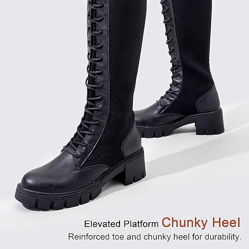 Miniatura 8 de Vepose Botines con estilo de combate, a la moda, para mujer