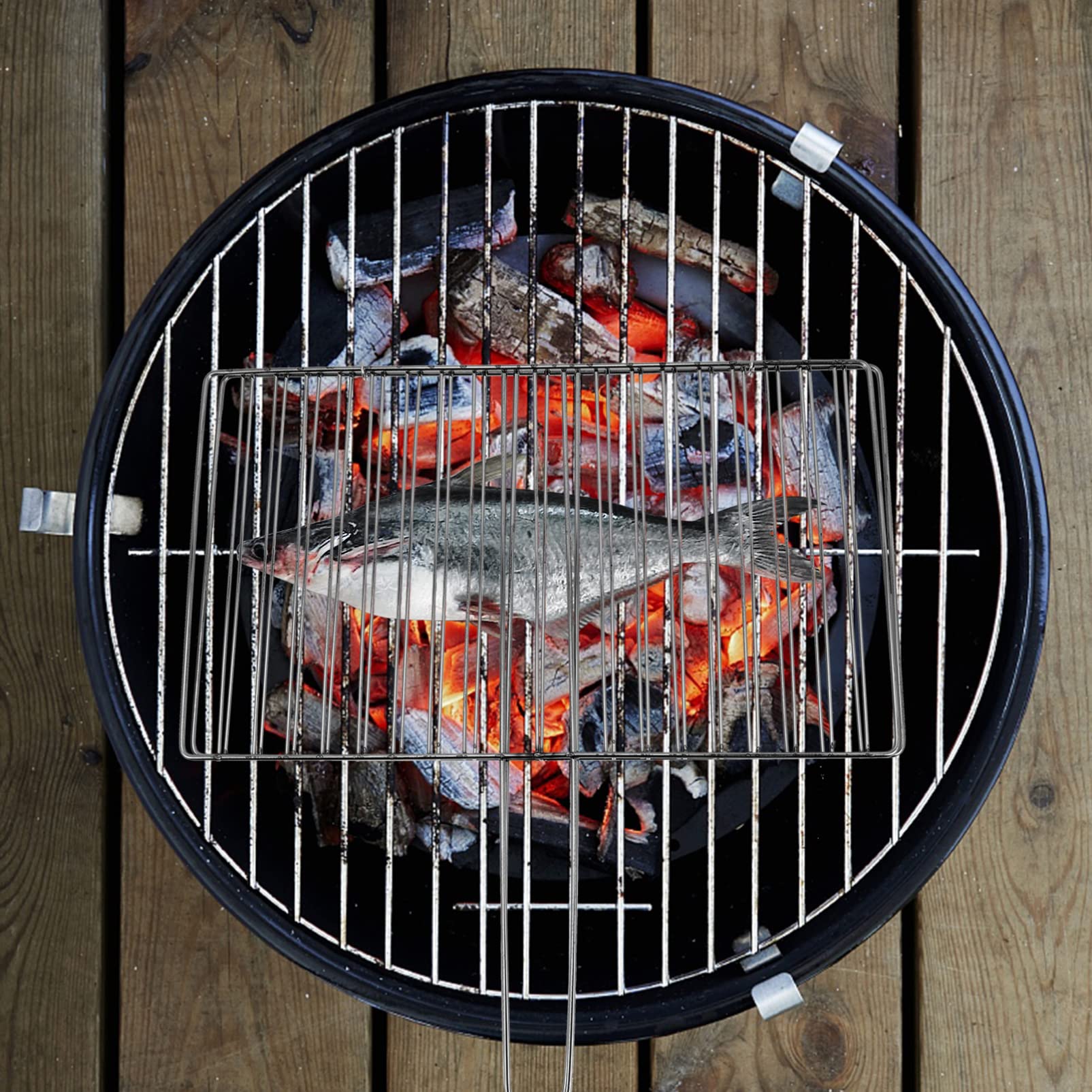 Weber Fish Grilling Rack Weber Stainless Steel Fish Basket Large