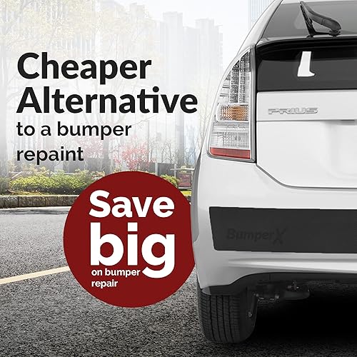 Miniatura 6 de Protector de parachoques trasero de automóvil, protector de parachoques adhesivo para automóviles, tira protectora de goma resistente, ajuste