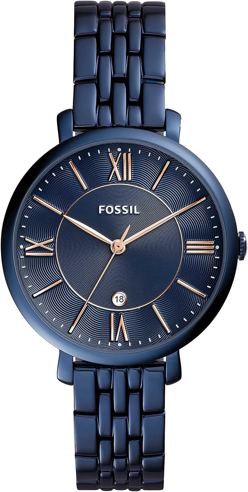 Fossil Women's 36mm Jacqueline Watch with Five-Link Bracelet