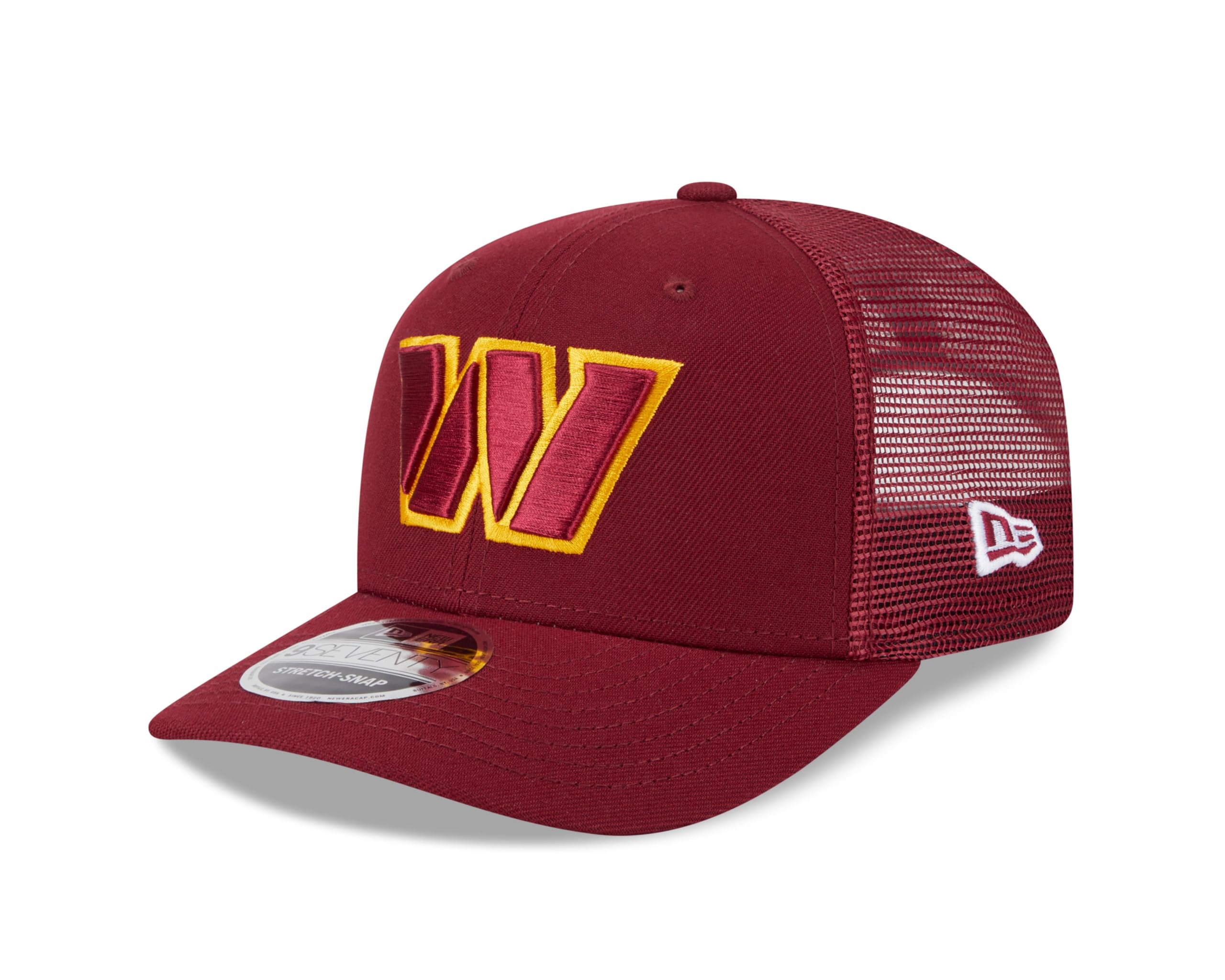 New Era Unisex Washington Commanders#37943 Washington Commanders 9Seventy Stretch-Snap Nfl Trucker Cap Red