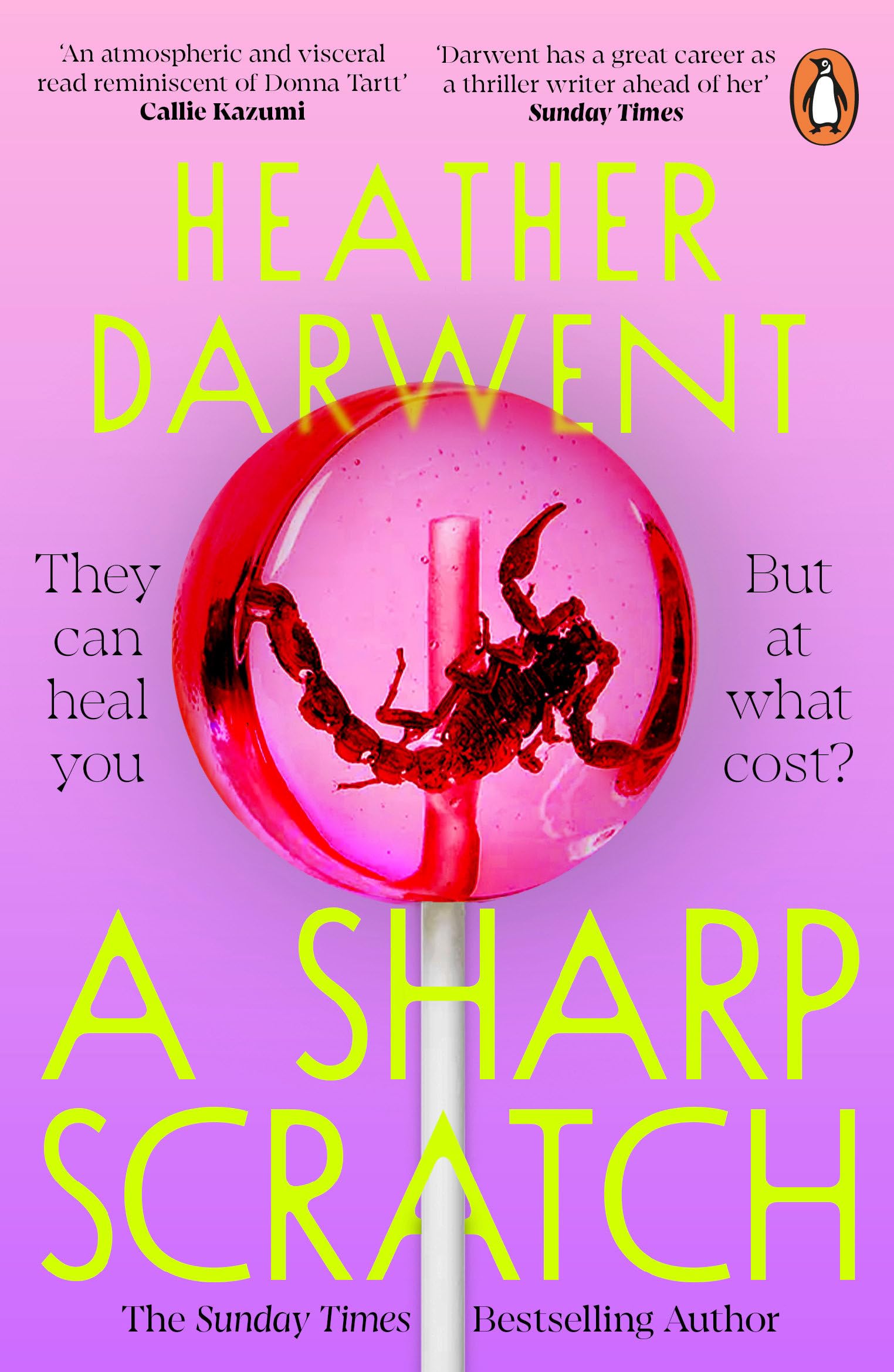 A Sharp Scratch by Heather Darwent (Paperback Book)