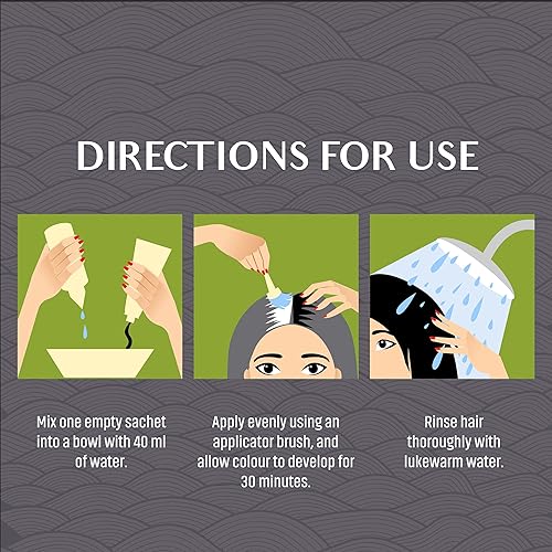 Miniatura 8 de Dabur Vatika Henna - Tinte para el cabello, tinte para el cabello de henna, acondicionador y coloración para el cabello, henna sin amoníaco para