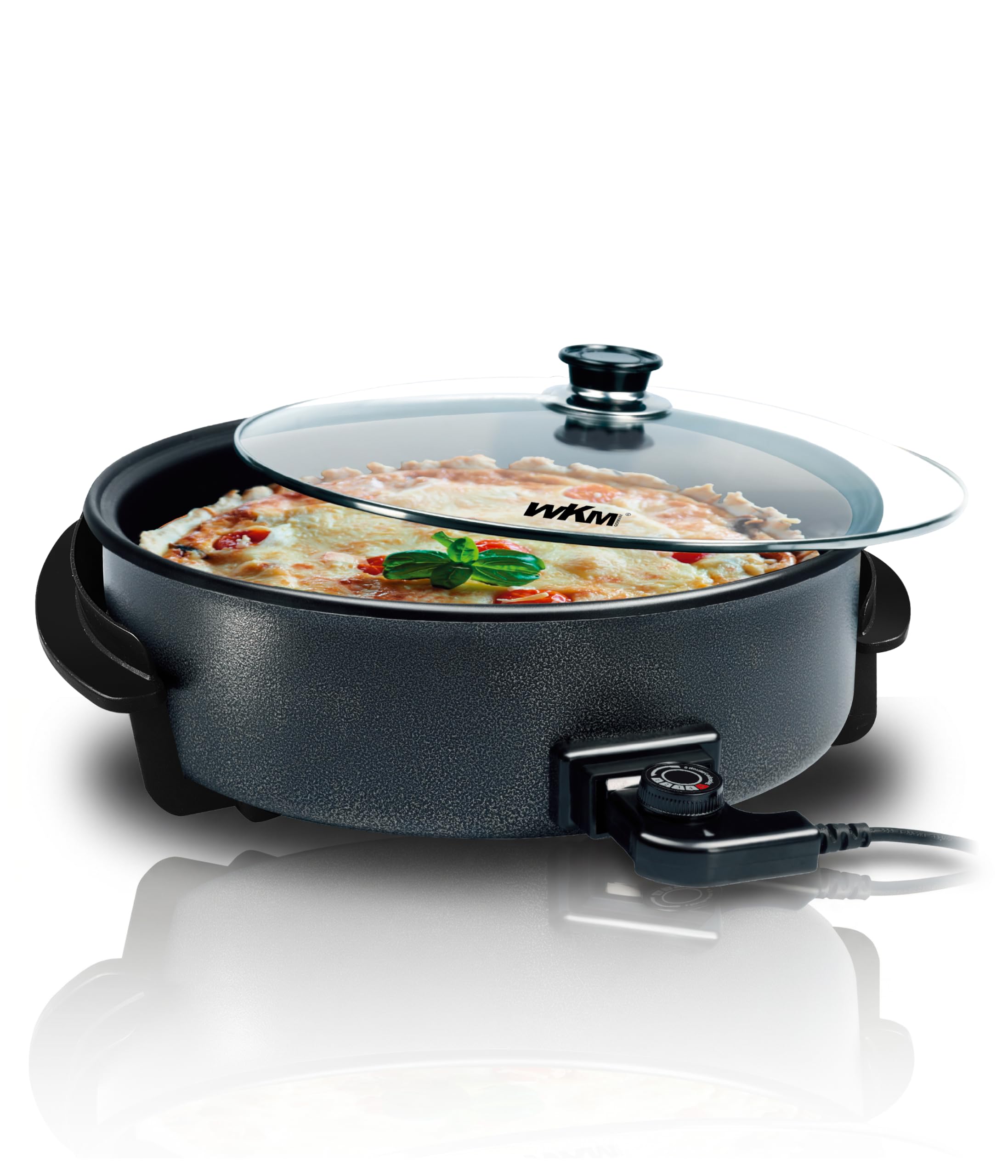 WKM Elektropfanne Schwarz 42 cm