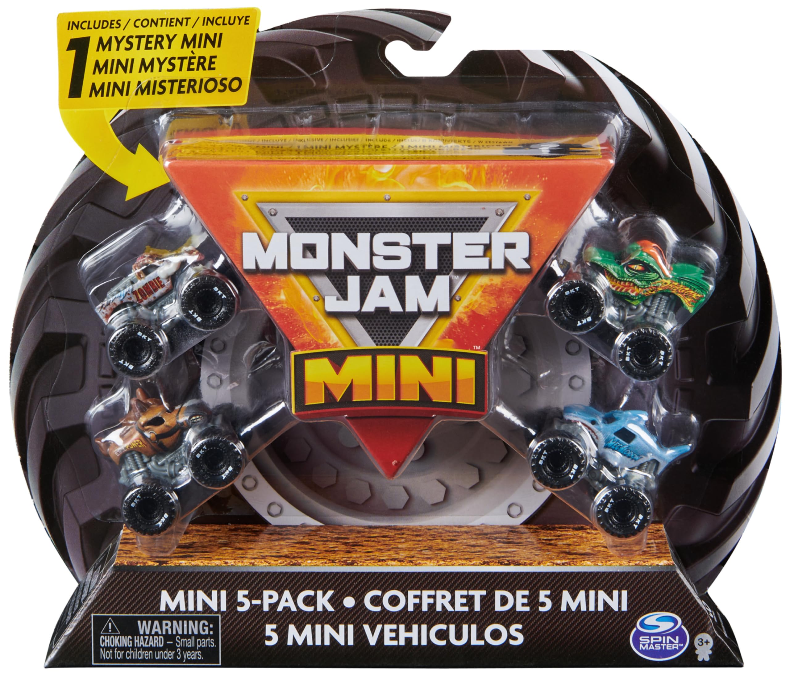 Monster Jam, camiones monstruo de metal Dragon vs. Sparkle Smash oficiales, escala 1:64, juguetes para niños a partir de 3 años — view 12