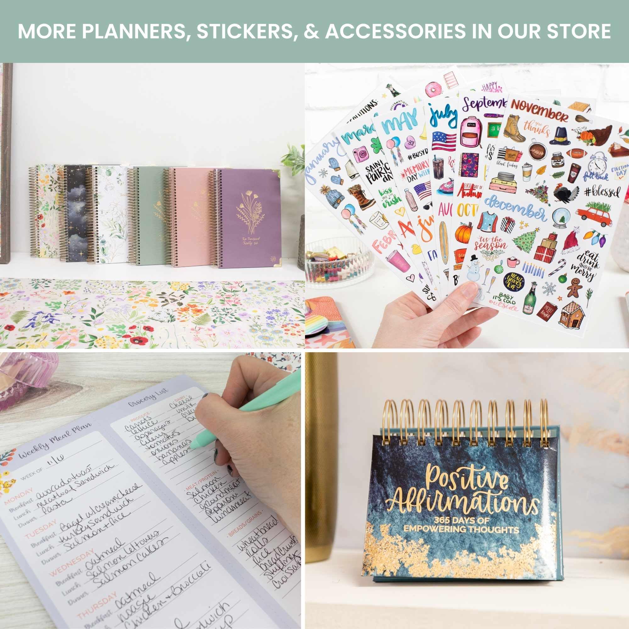 bloom daily planners HARDCOVER Planer 2026 (od stycznia do grudnia) - organizer do celów zadań A5, miesięczny i tygodniowy inspirujący plan, 14 cm x 21 cm, len, fioletowy