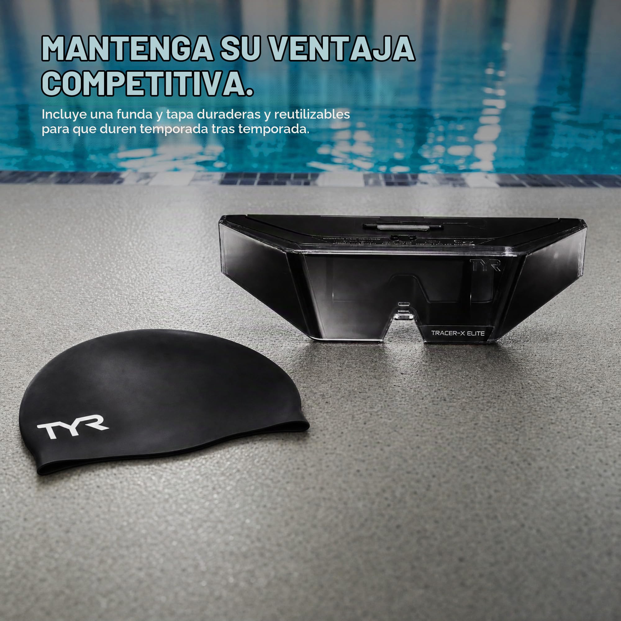TYR Tracer-X Elite Racing Swim Goggles