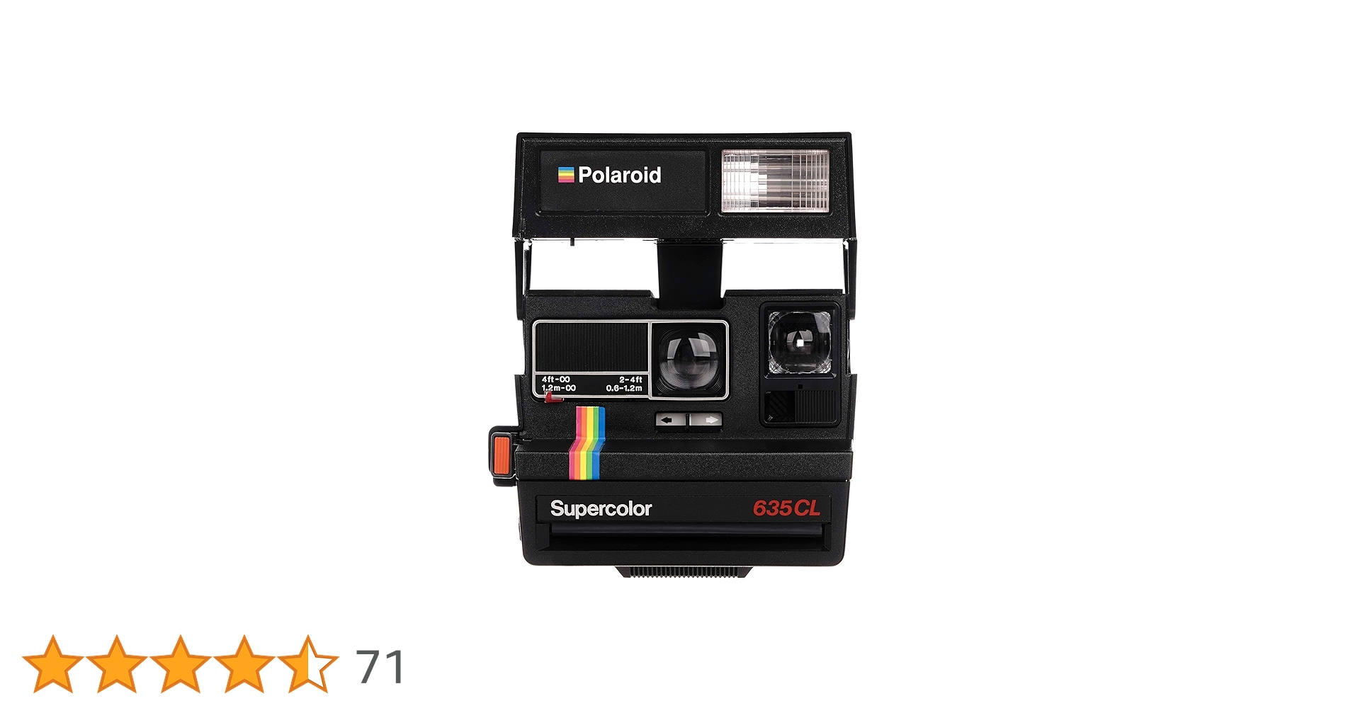 Polaroid Supercolor Câmera instantânea 635 CL 635-CL 635CL