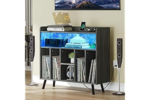 YITAHOME Modern Record Player Stand