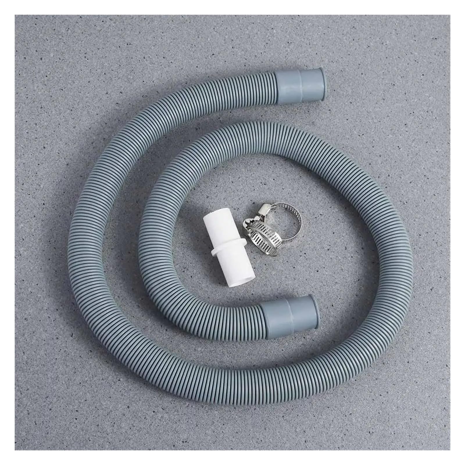 GUYTRM Kit de extensión de manguera de desagüe universal for lavadora y lavavajillas (1/2/3 m) lingli(1M)