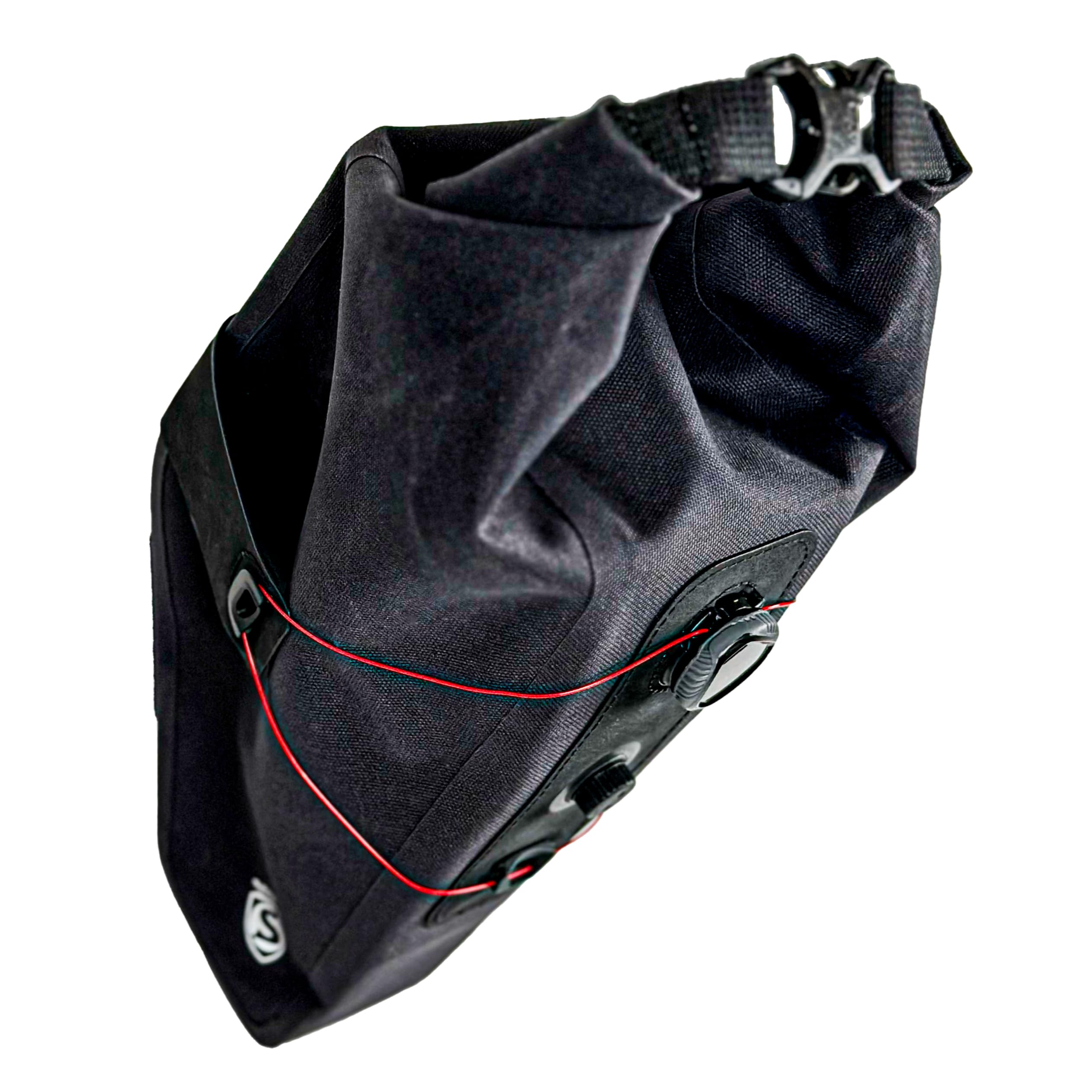 SILCA Grinta Roll Top Seat Pack | pojemność 2–5 l, wodoodporna konstrukcja, system mocowania zapięcia BOA, bezpieczna konstrukcja bez grzechotki, wewnętrzna struktura zapewniająca elegancki wygląd