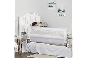 Regalo 54-Inch Extra Long Bed Rail Guard: Keeping Toddlers and Kids Safe in Bed