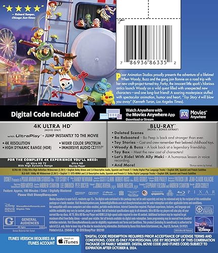 Miniatura 2 de Toy Story 4 4K UHD