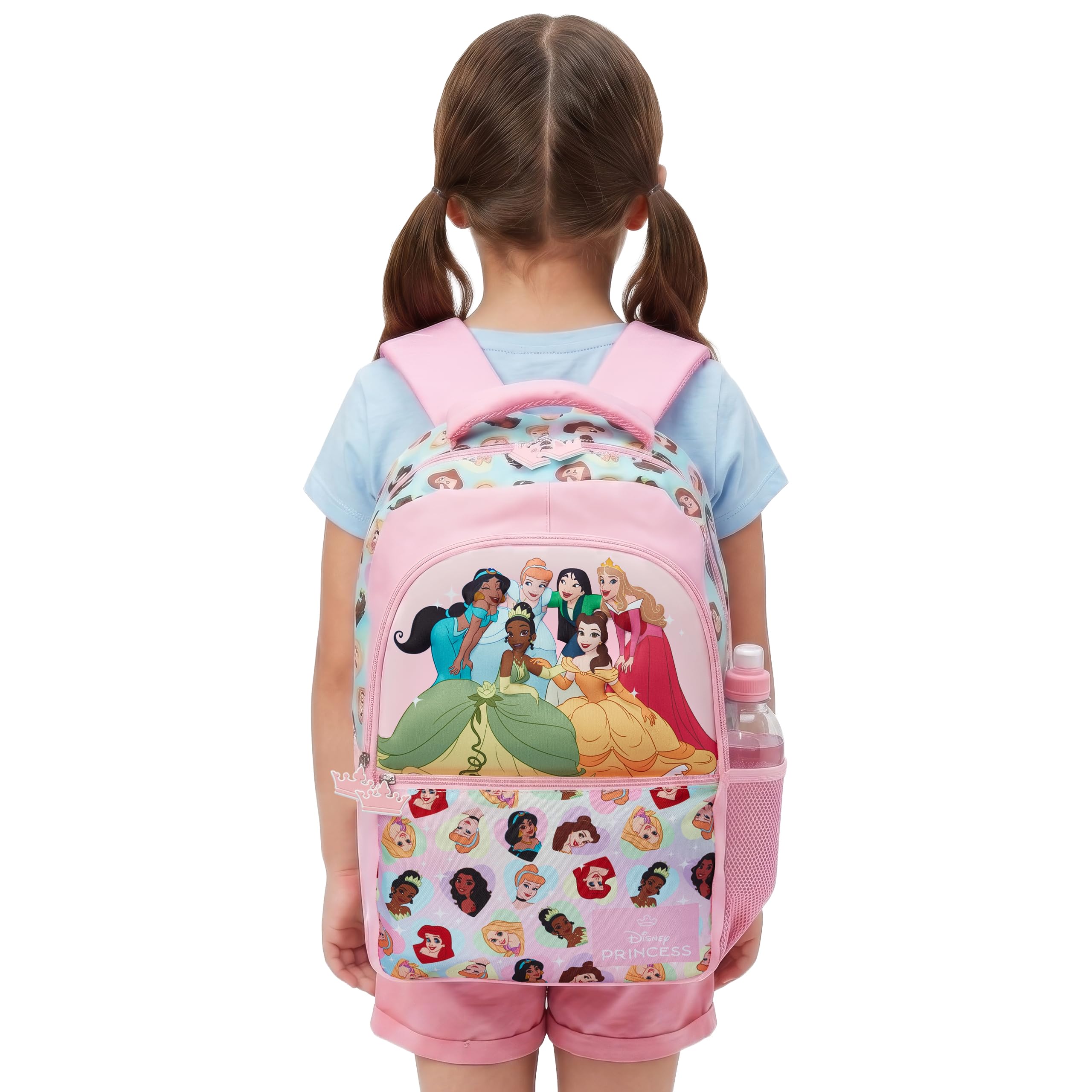 Disney Mochila Niña, Princesas Mochilas Pequeñas, Pink One Size