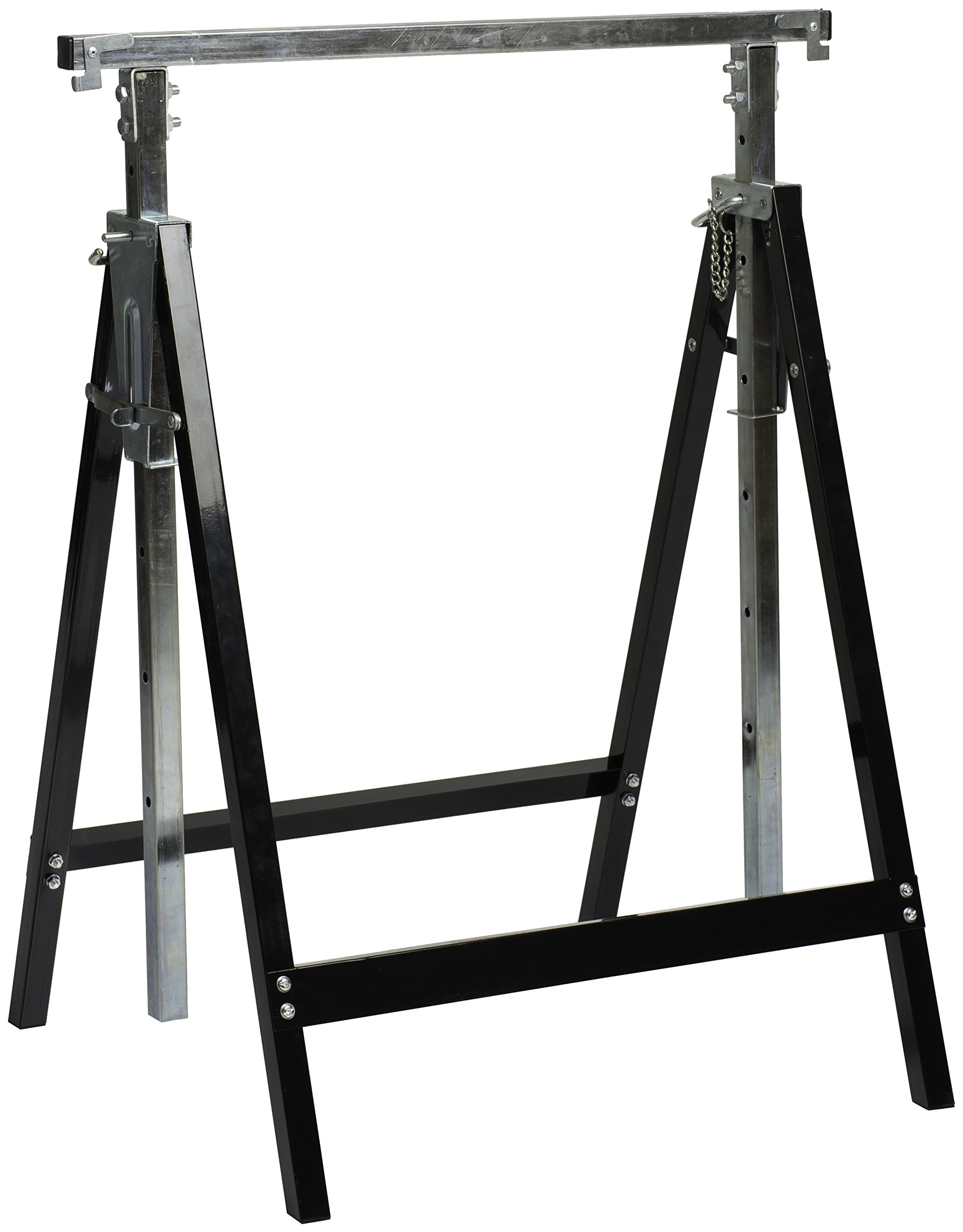 Nordlinger Pro 640023 1 Professional Trestle in Height Adjustable Kit, Special Heavy Loads, Black