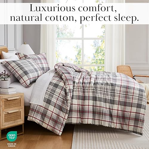 Miniatura 140 de Southshore Fine Living, Inc. Juego de funda de edredón de satén de algodón de fibra larga de 300 hilos, tamaño matrimonial/queen, azul ballard 07