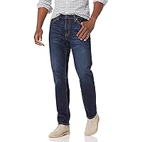 Amazon Essentials Jeans Elasticizzati con Taglio Dritto - colori fuori produzione Uomo