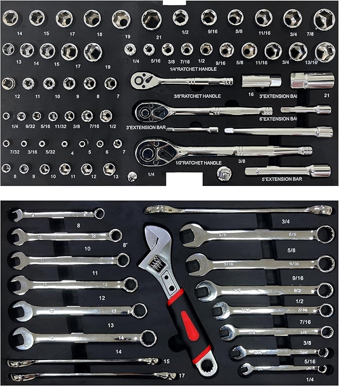 Kit de Herramientas Campfun 439 Piezas con Caja de 4 Cajones miniatura 5