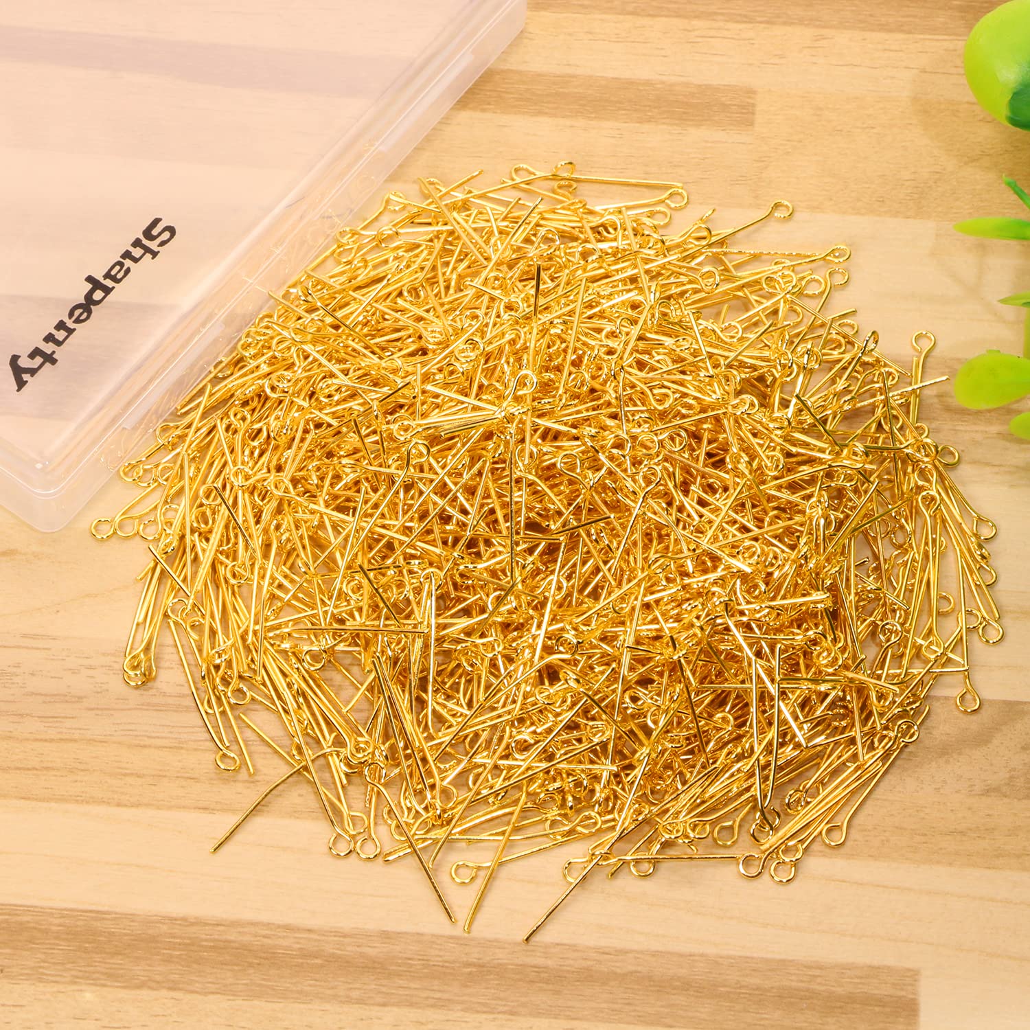 Lot De 1000 Petites Tiges œillet Métalliques Pour Création De Bijoux - Head Pins, Occasion Mais En Bon état