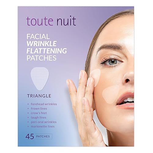 Toute Nuit Parches faciales para arrugas Con forma de triángulo Para la frente labios y alrededor de los ojos 45 unidades Toute Nuit Parches faciales para arrugas Con forma de triángulo Para la frente labios y alrededor de los ojos 45 unidades