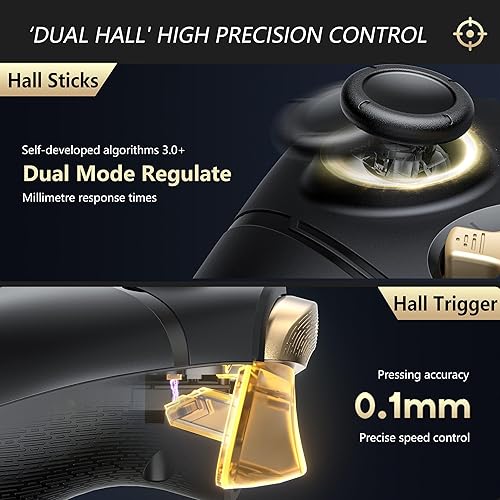Miniatura 3 de Asura 2 Pro+ PC Gaming Controller Dual Hall (Hall Stick & Hall Trigger) Wireless Gamepad for Windows Switch,6 Axis Motion SensingMechanical