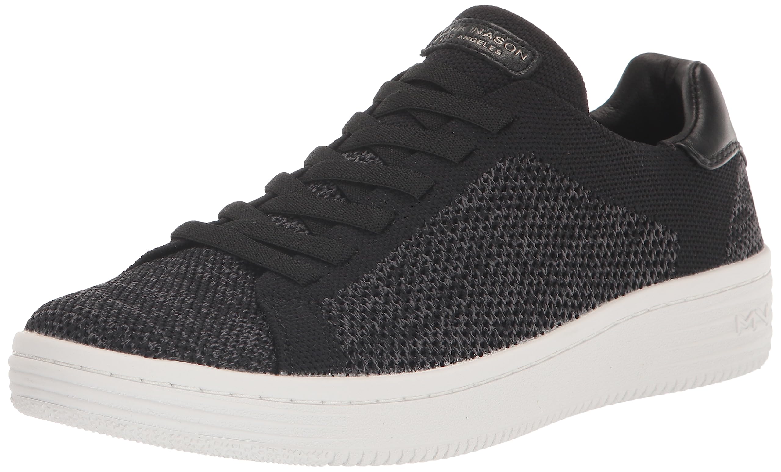 Mark NasonMen's Palmilla-Garian Heather Knit Bungee Slip on Sneaker