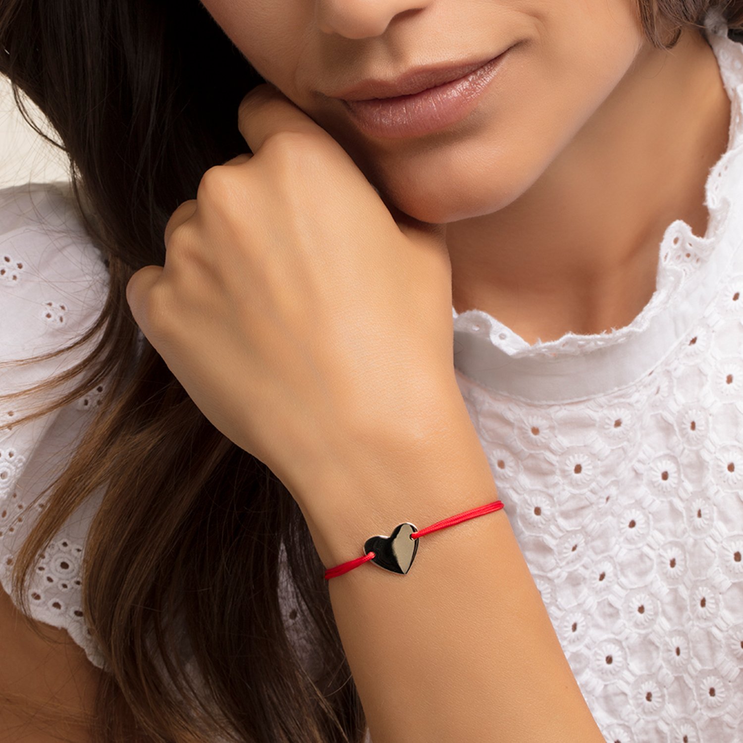Thomas Sabo Bransoletka damska małe tajemnice serce srebro próby 925 LS026-173-19-L20v