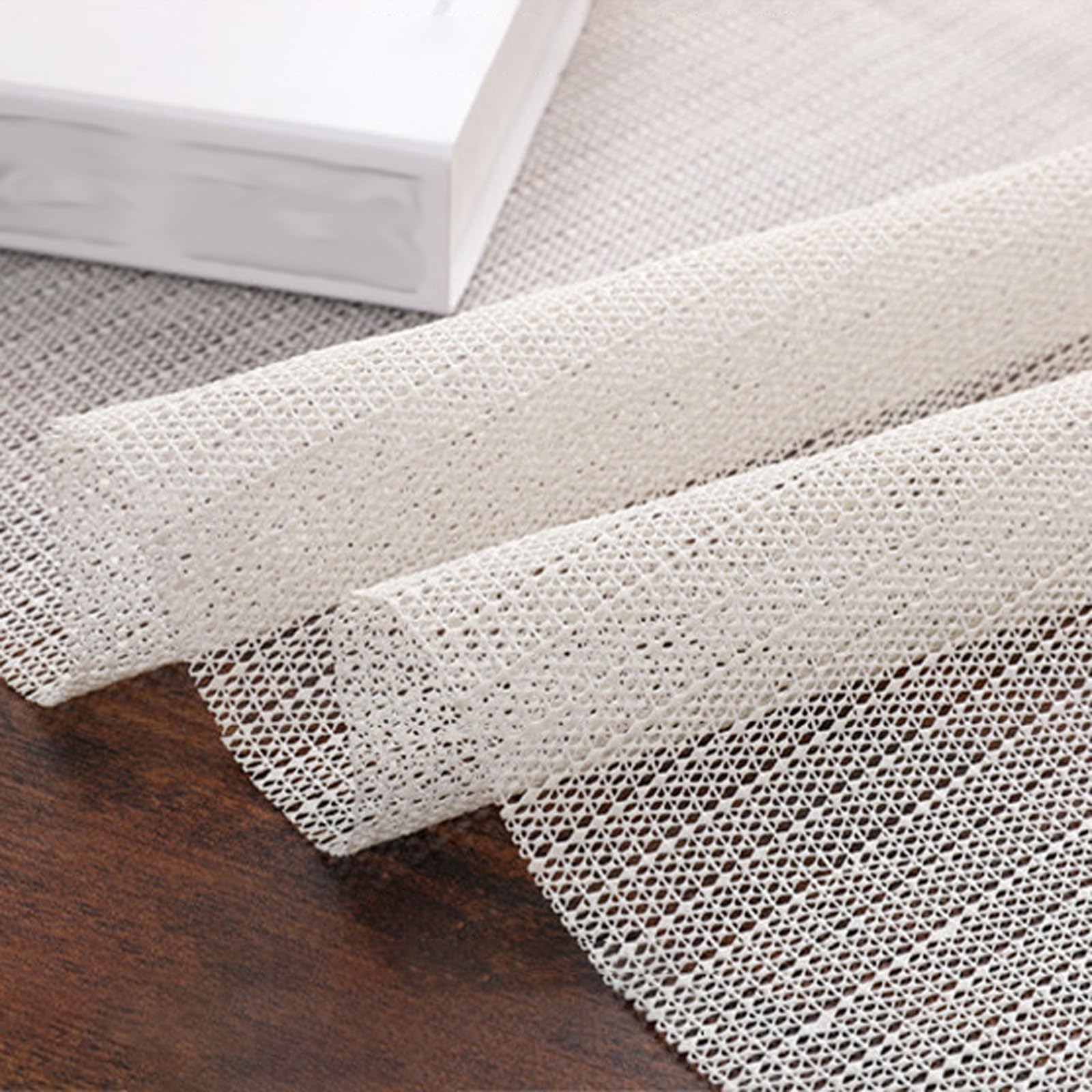 Sottotappeto Antiscivolo,Sottofondo Antiscivolo Tagliabile,Rete Antiscivolo per Tappeti Sottotappeto,Tappetino Antiscivolo per Lenzuola,Lavabile,Multiuso,per Cassetti,Materasso,Divano