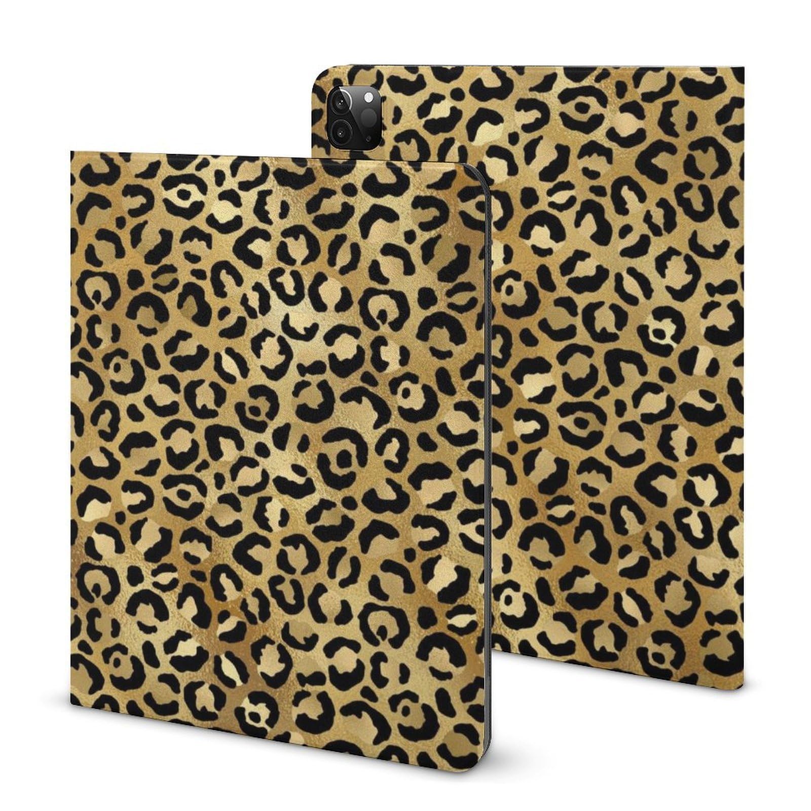 Coque iPad Pro 11 léopard doré pour modèles 2018 à 2022 - 8