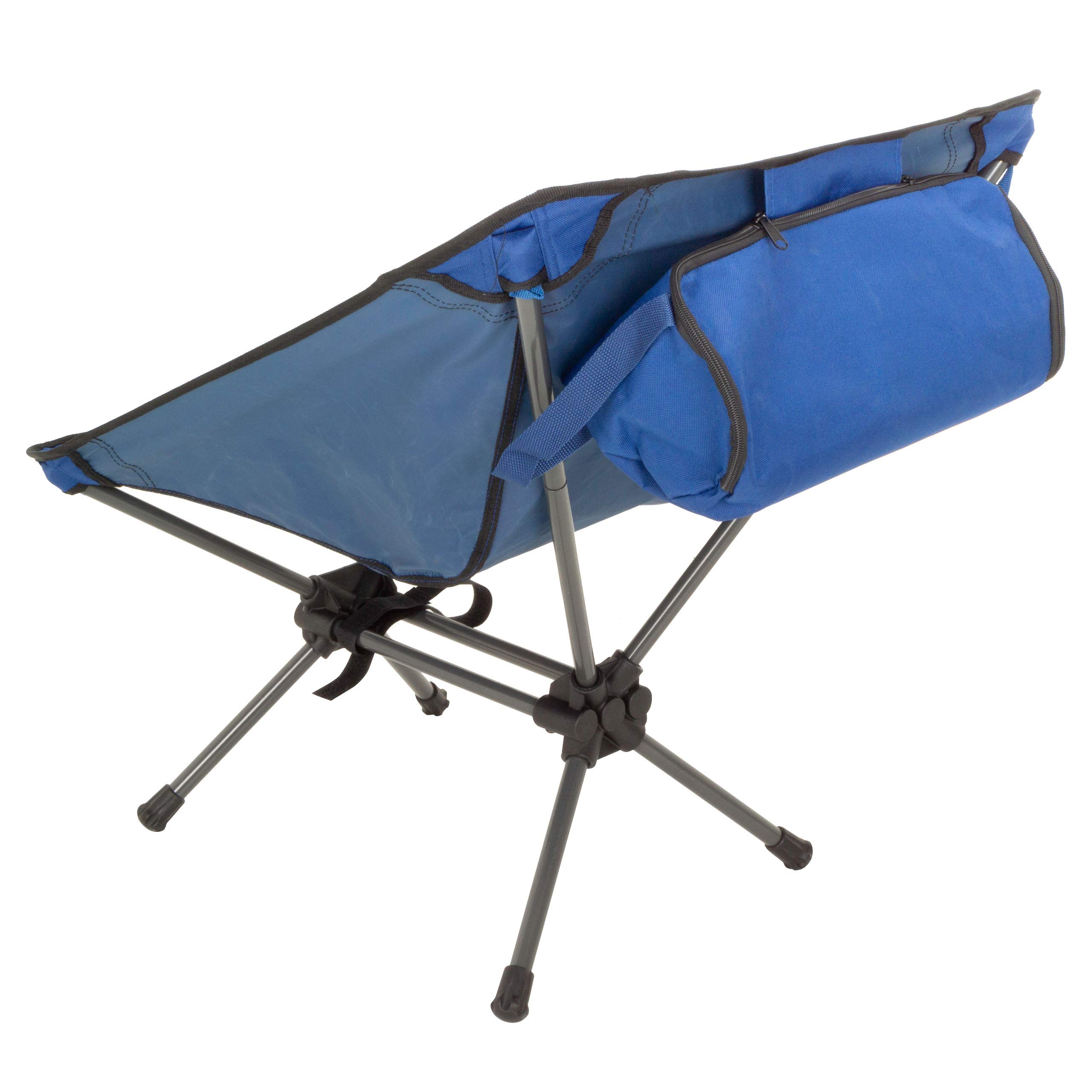 divero campingstuhl Ultraleichter Campingsessel federleichter Angelsitz Faltstuhl blau Stahlrohr und Polyester Transporttasche klappbar für Camping Wii Zubehör Campagnolo Rennräder zum Verkauf Größe:8 (XL)