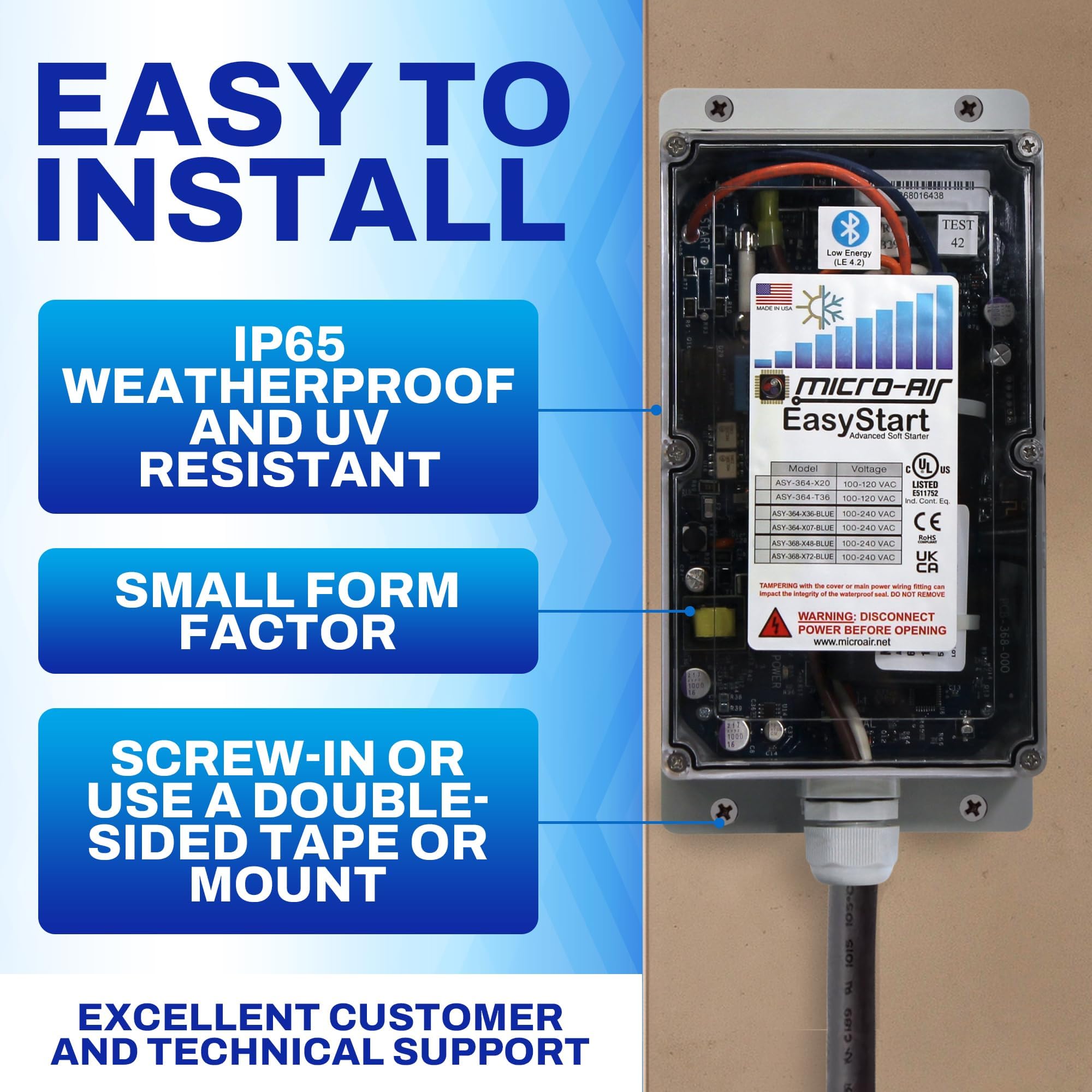Snapklik.com : MICRO-AIR EasyStart 368 Advanced Soft Start Kit For Home ...