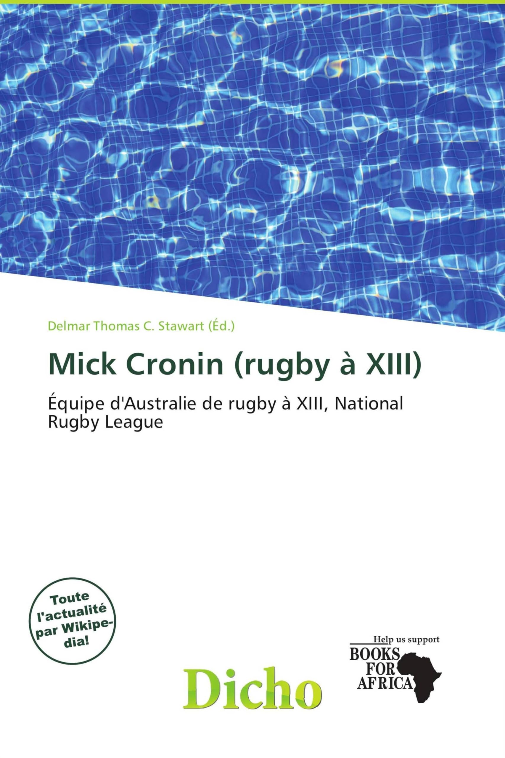 Mick Cronin (rugby à XIII): Équipe d'Australie de rugby à XIII, National Rugby League