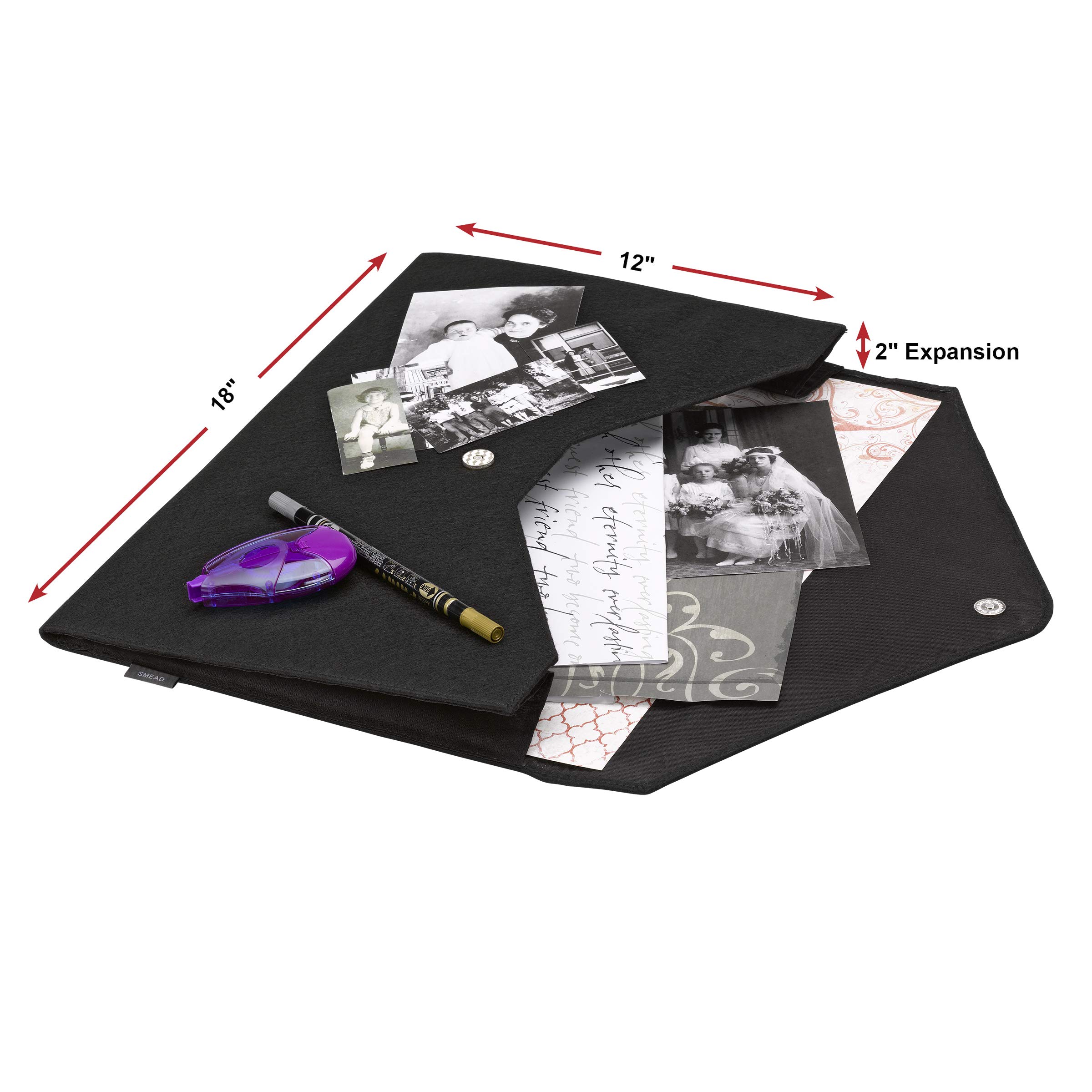 Soft Touch Cloth Expanding Files By Smead® SMD70922 - View #3