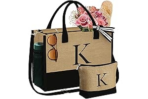 Regalos para Mujer Cumpleaños - Bolso Tote y Neceser con Cremallera y...