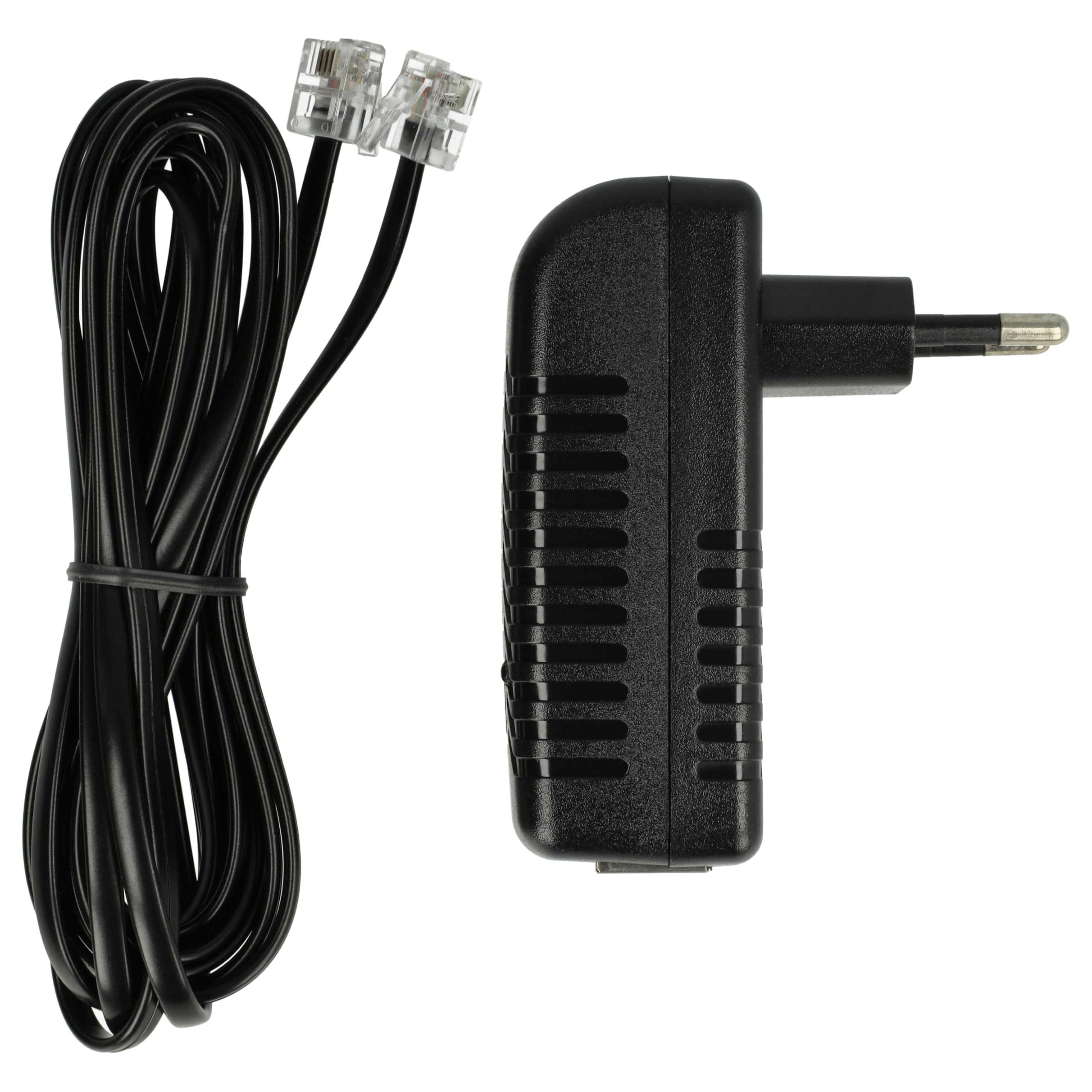 vhbw Netzteil Ersatz für Siemens TADP-19AB, S30122-K7722-S1-1, S30122-H7726-X für Festnetz-Telefon, Haustelefon - 300 cm