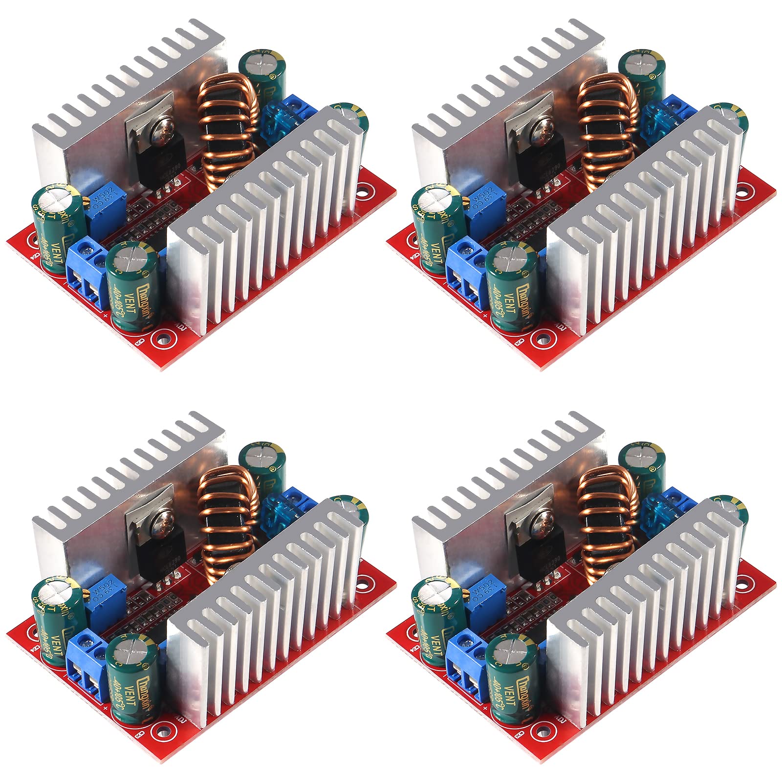 Buy 4pcs 400W 15A DC-DC Step-up Boost Converter Constant Current Power ...