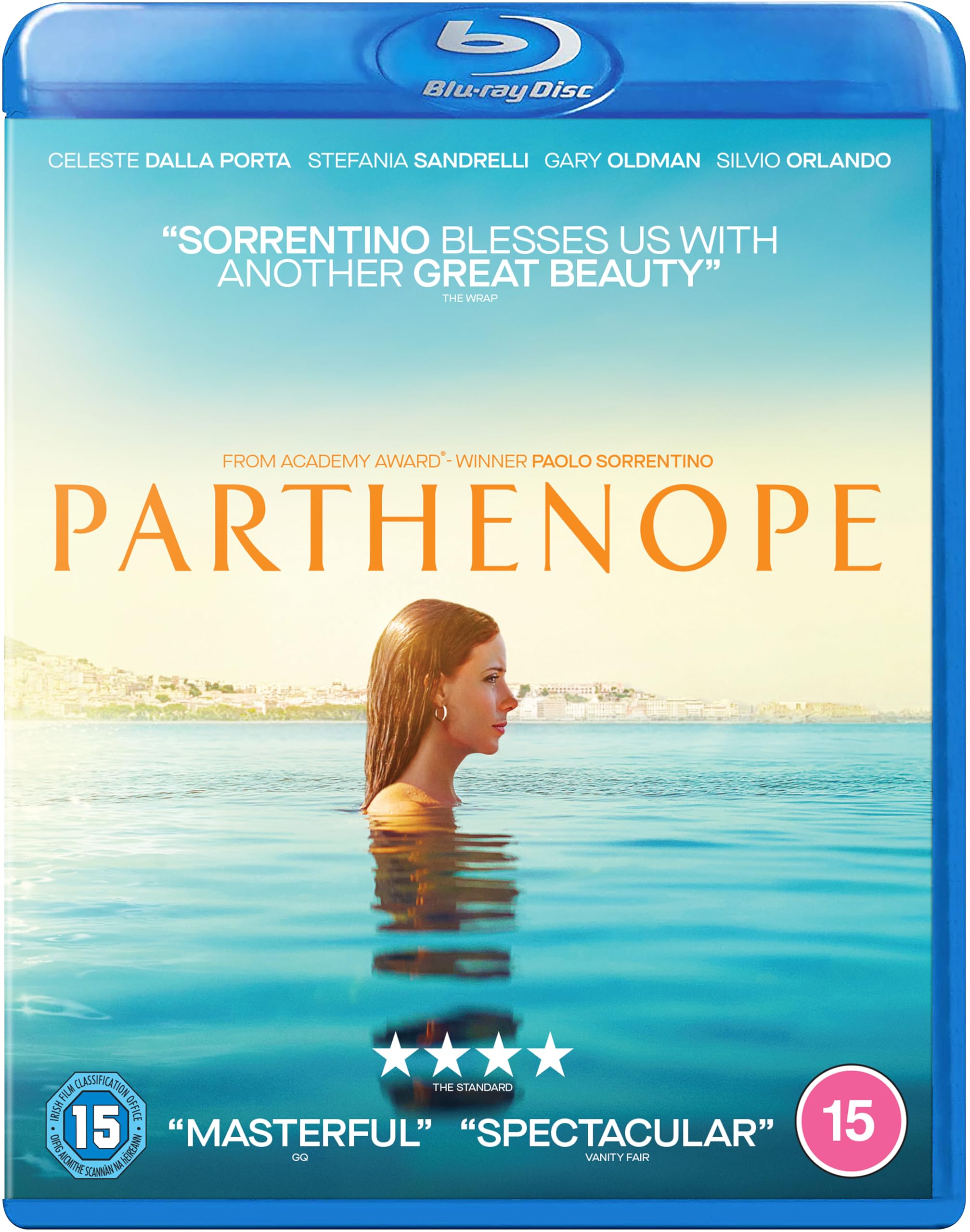 Parthenope Blu-Ray para ver cine original en casa con calidad de sala