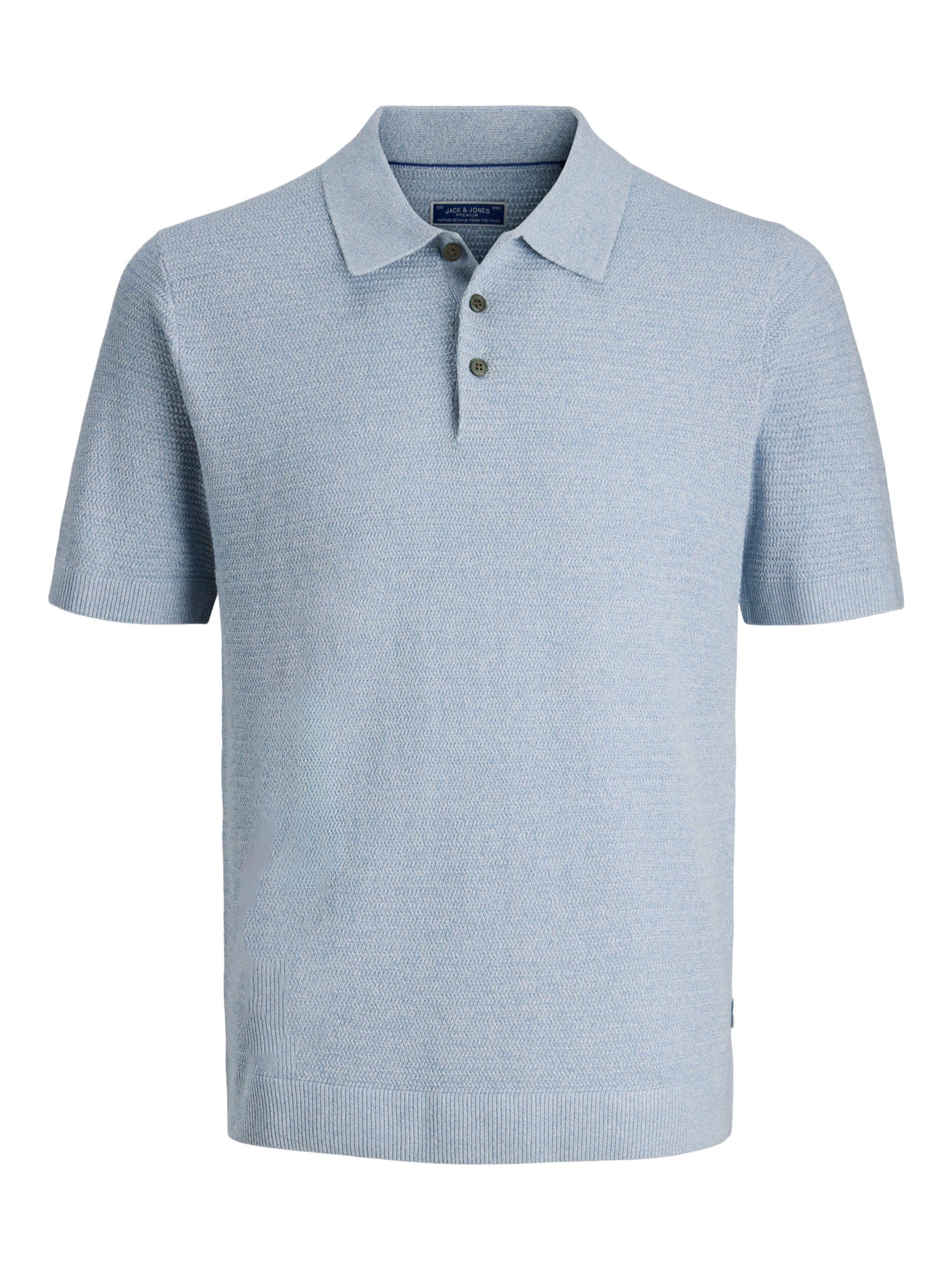 JACK & JONES Jprbluriley Knit Polo Ss Sn